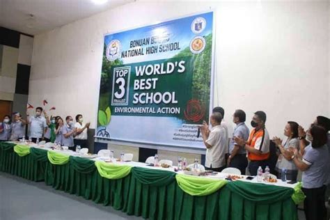Dagupan City national high school makes top three in .